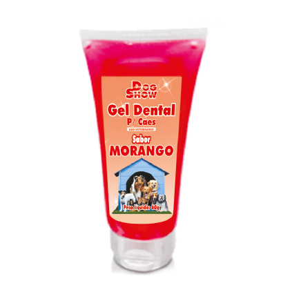 Gel Dental para Cães Morango Dog Show