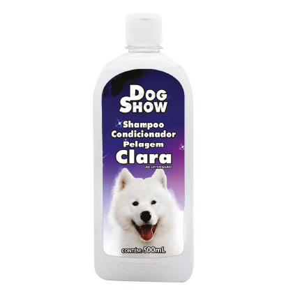 Shampoo Condicionador Pelagem Clara Dog Show